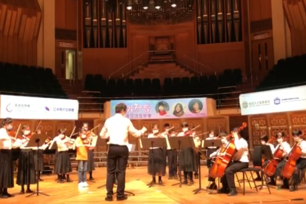 團員在文化中心綵排