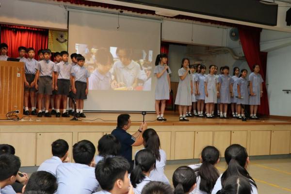 六年級同學謝師活動