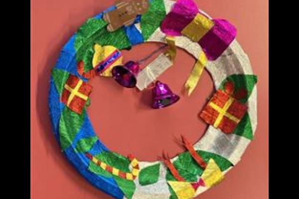 4B_劉永亨_節日_聖誕花環門鈴