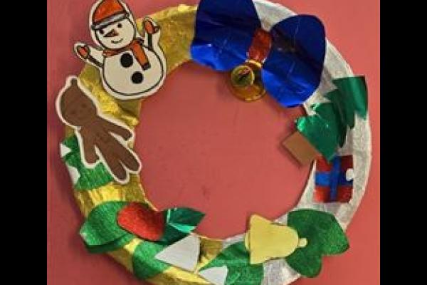 4B_劉韻兒_節日_聖誕花環門鈴